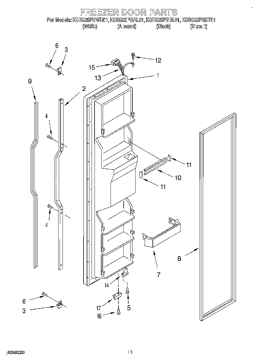 07 - FREEZER DOOR