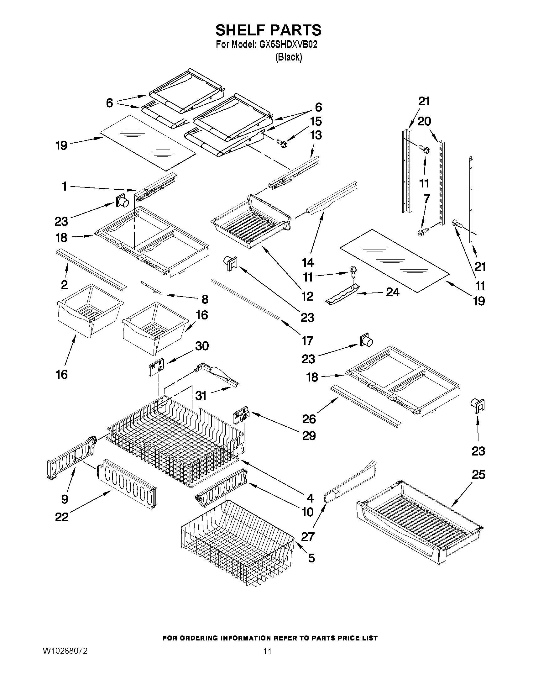 07 - SHELF PARTS