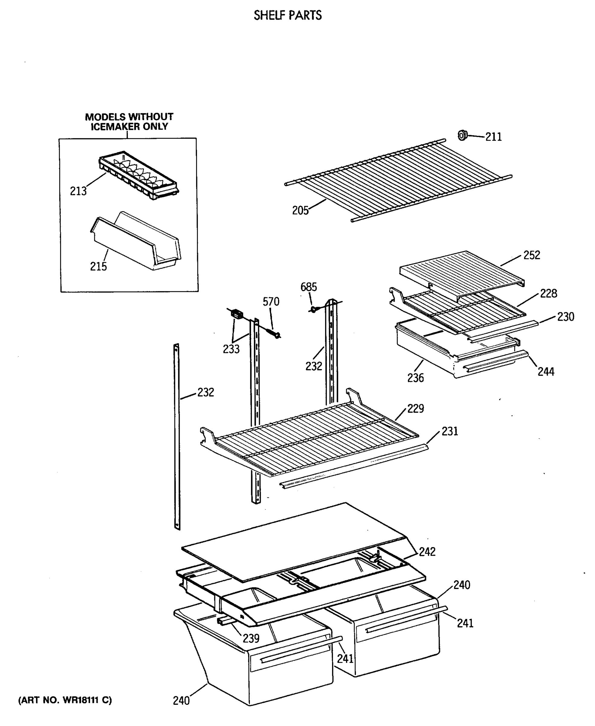 SHELF PARTS