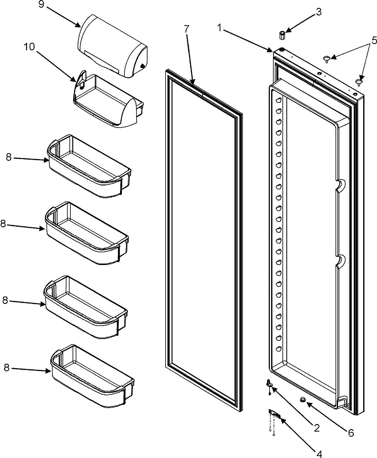 15 - REFRIGERATOR DOOR