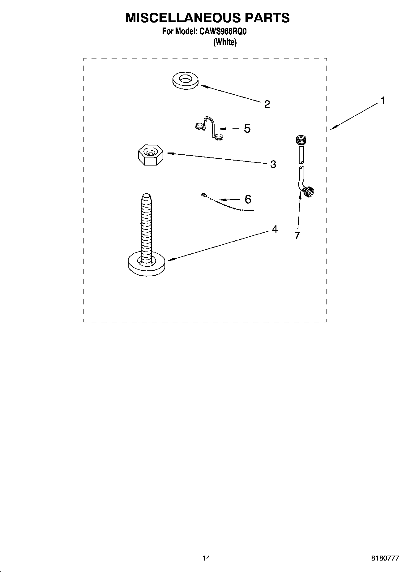 10 - MISCELLANEOUS PARTS, OPTIONAL PARTS (NOT INCLUDED)