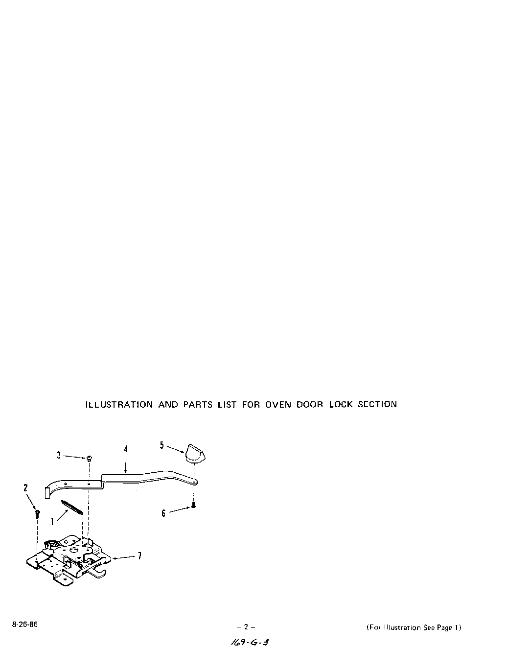 03 - OVEN DOOR LOCK