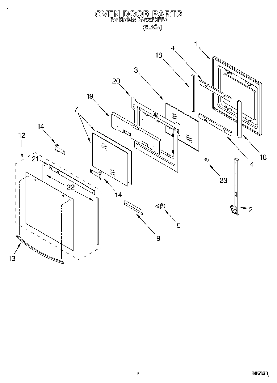 02 - OVEN DOOR