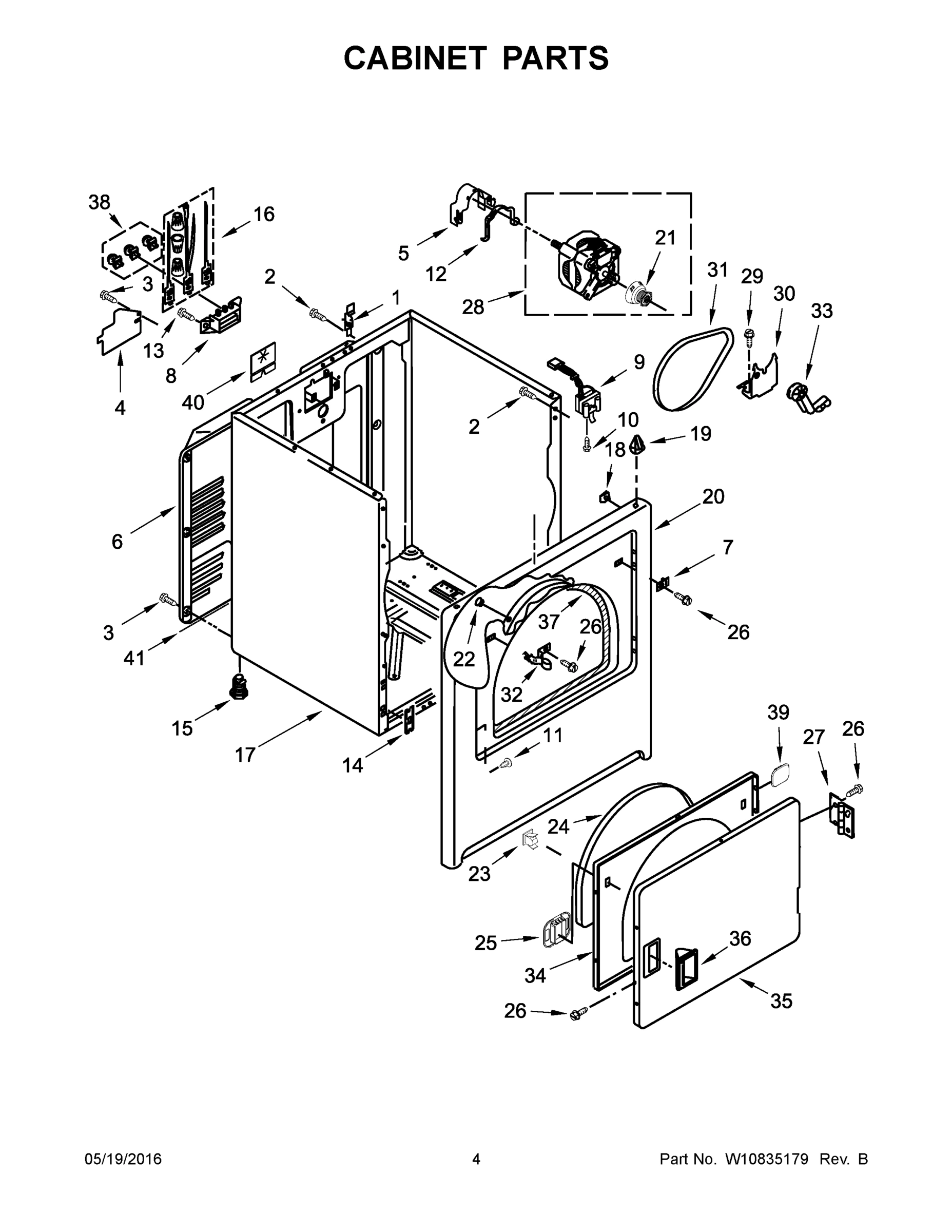 03 - CABINET PARTS