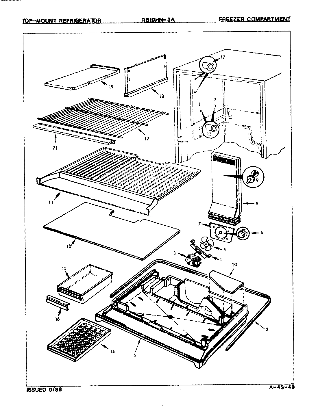 01 - FREEZER COMPARTMENT