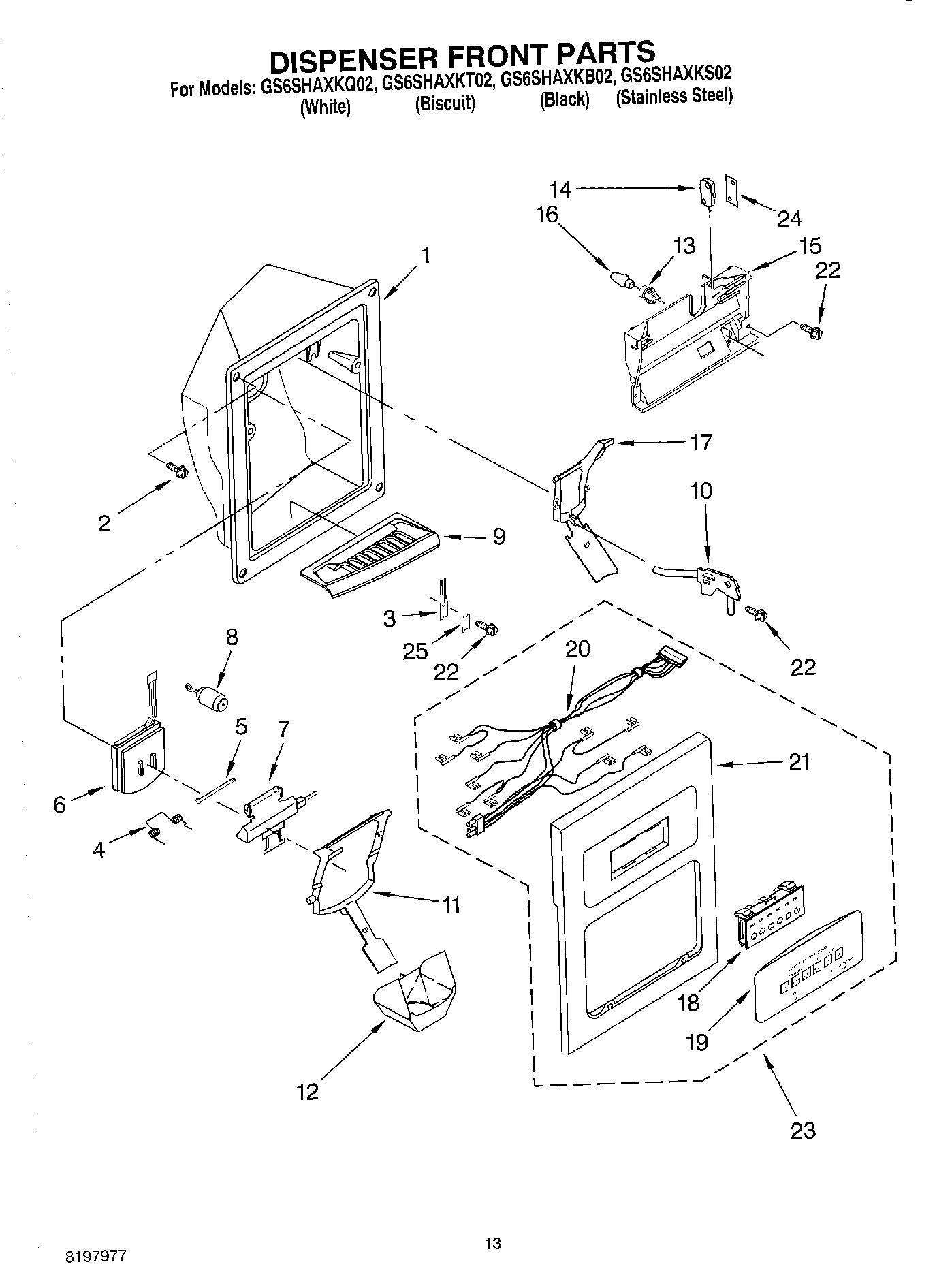 08 - DISPENSER FRONT