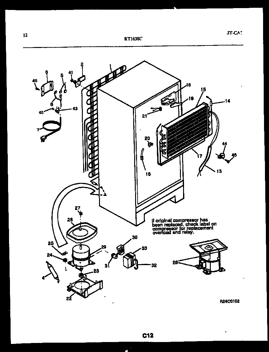 07 - SYSTEM AND AUTOMATIC DEFROST PARTS