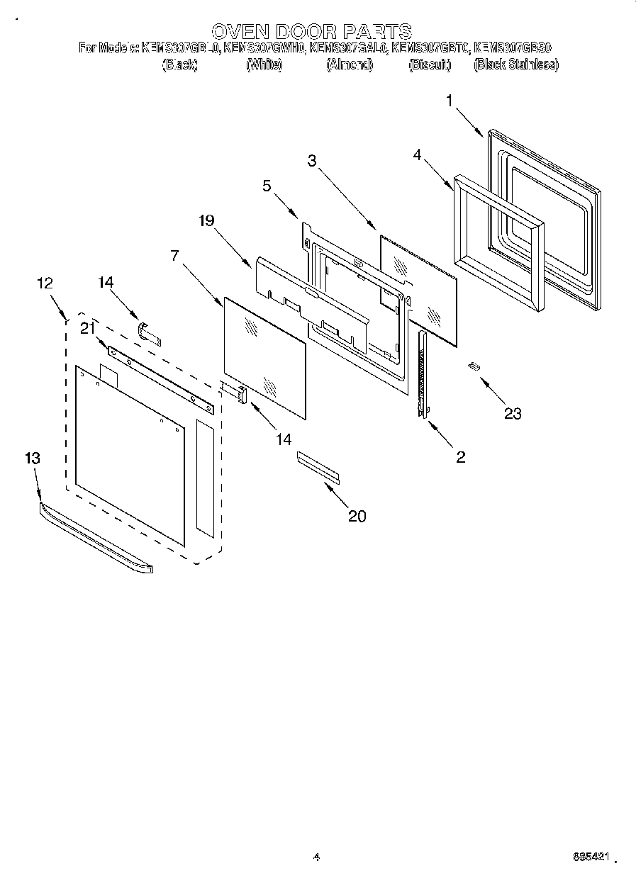 03 - OVEN DOOR