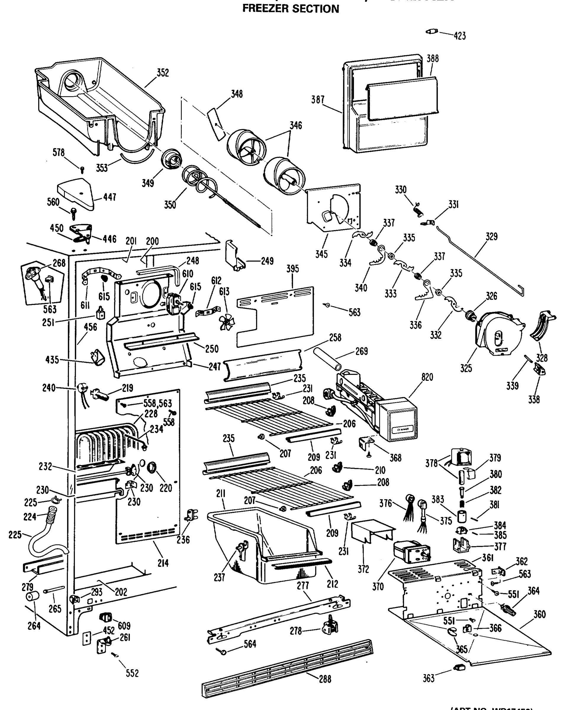 FREEZER SECTION