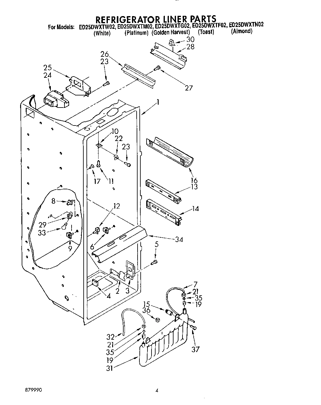 03 - REFRIGERATOR LINER