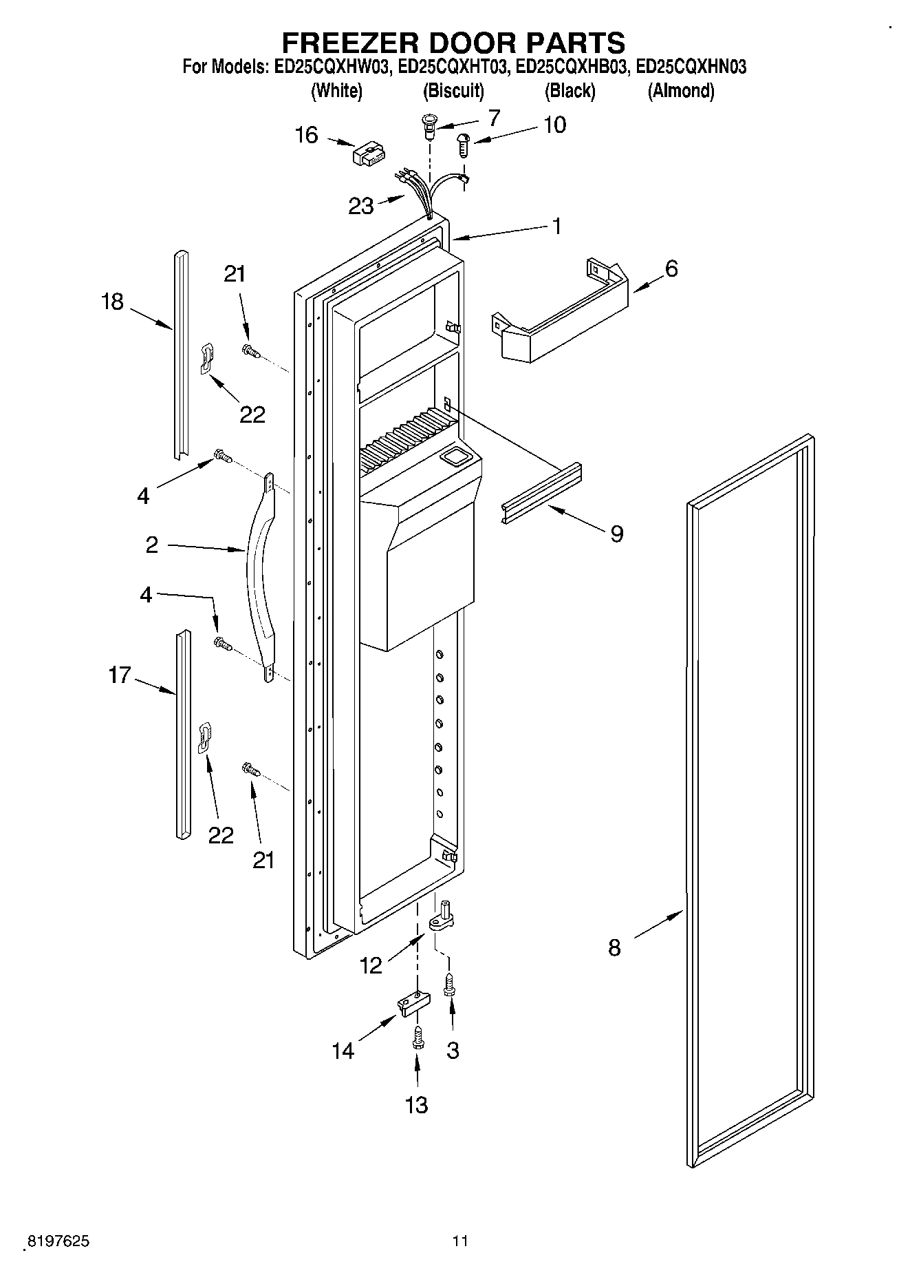 07 - FREEZER DOOR
