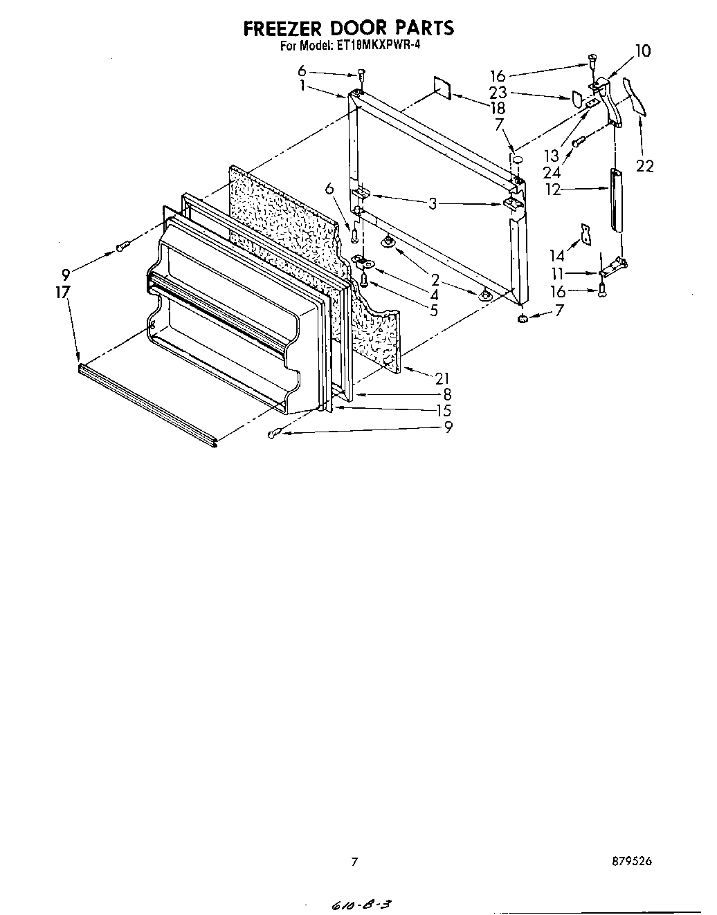 06 - FREEZER DOOR