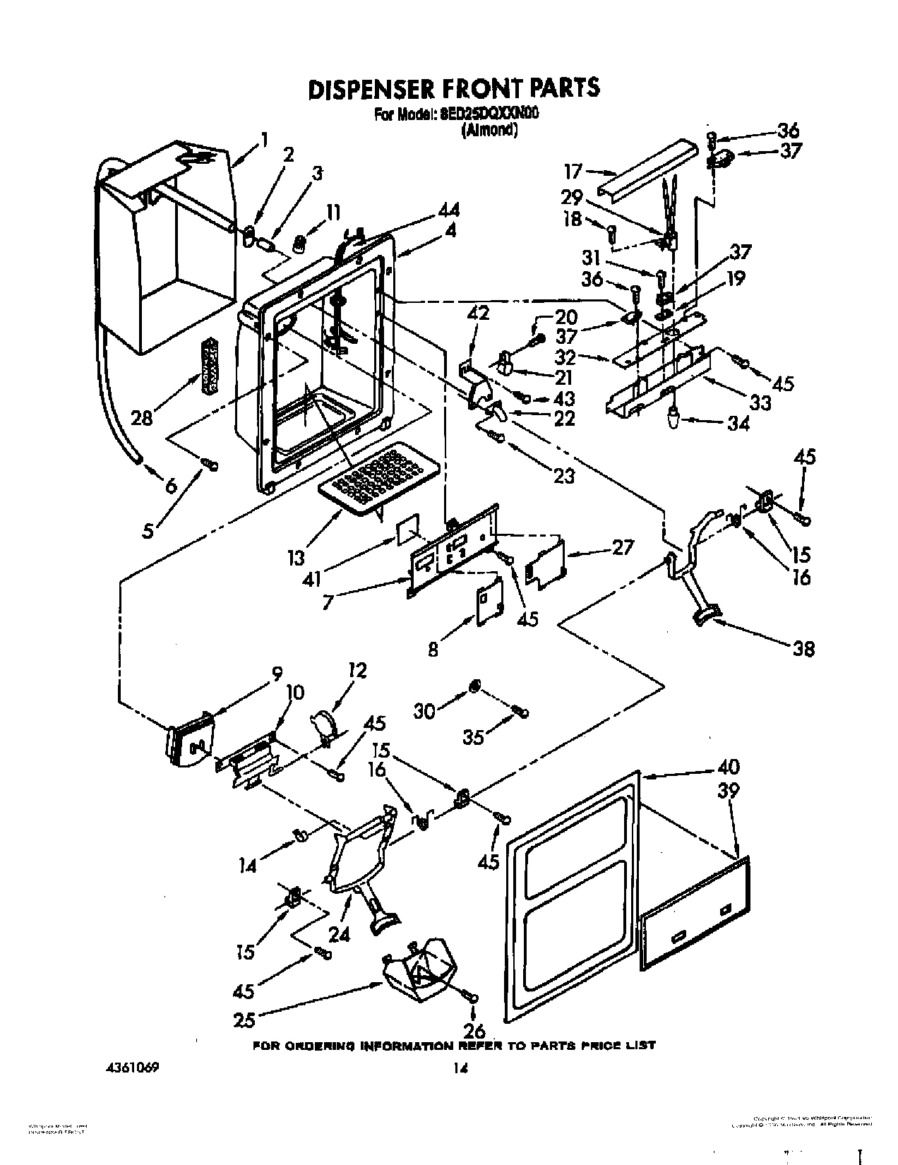 09 - DISPENSER FRONT