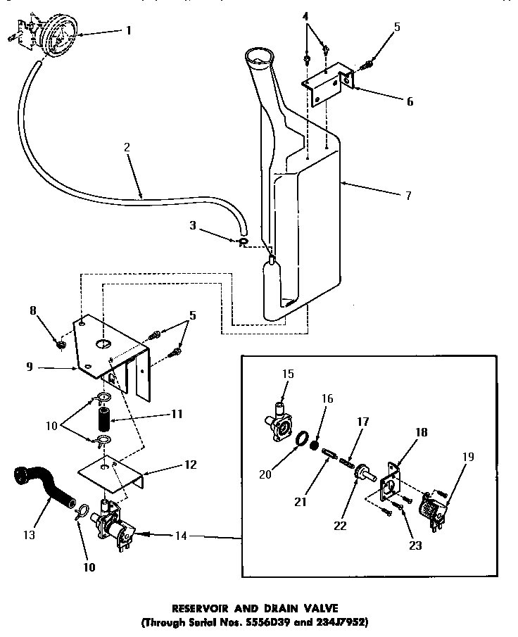 22 - RESERVOIR & DRAIN VALVE