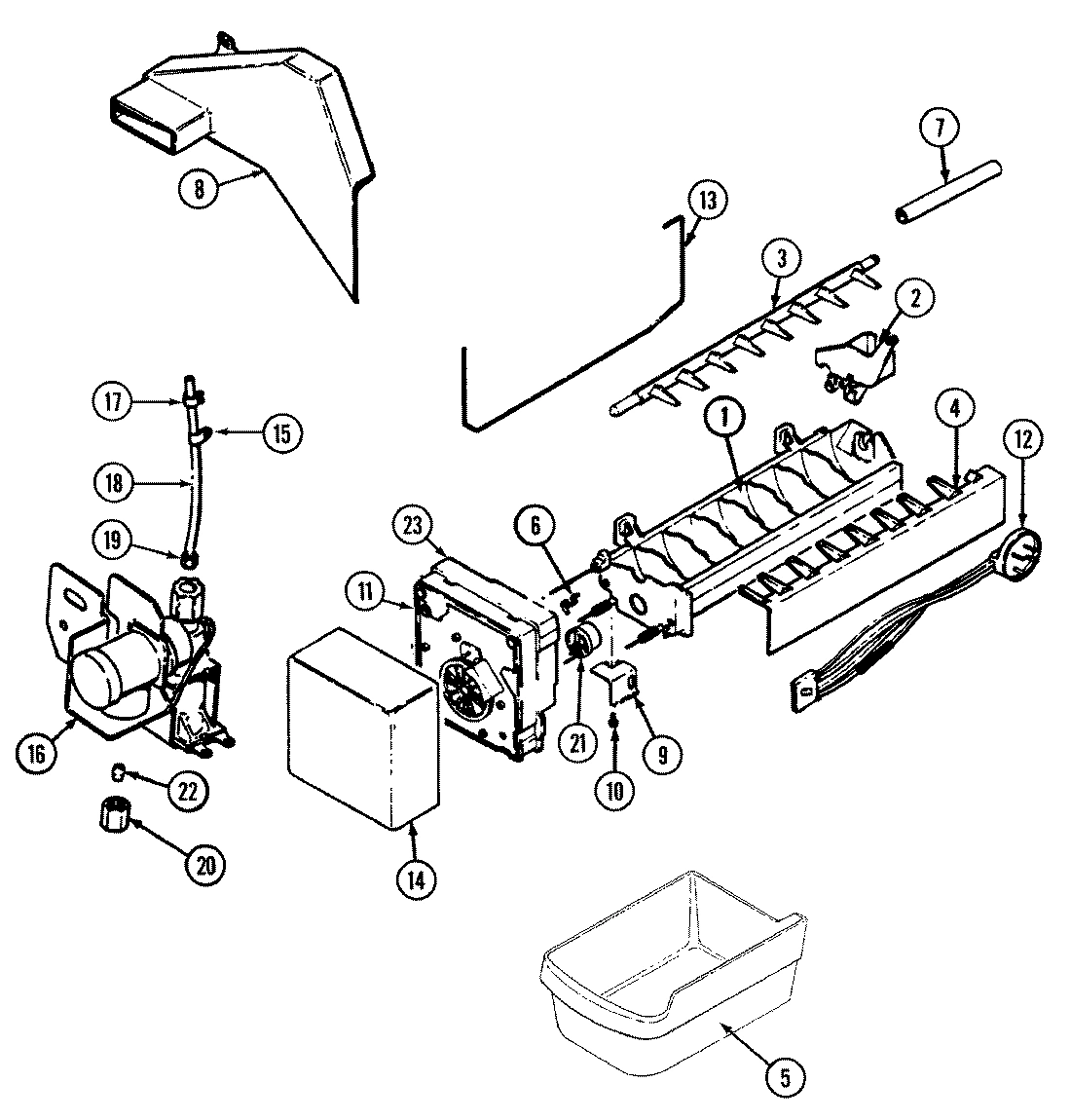 07 - OPTIONAL ICE MAKER KIT-ICE