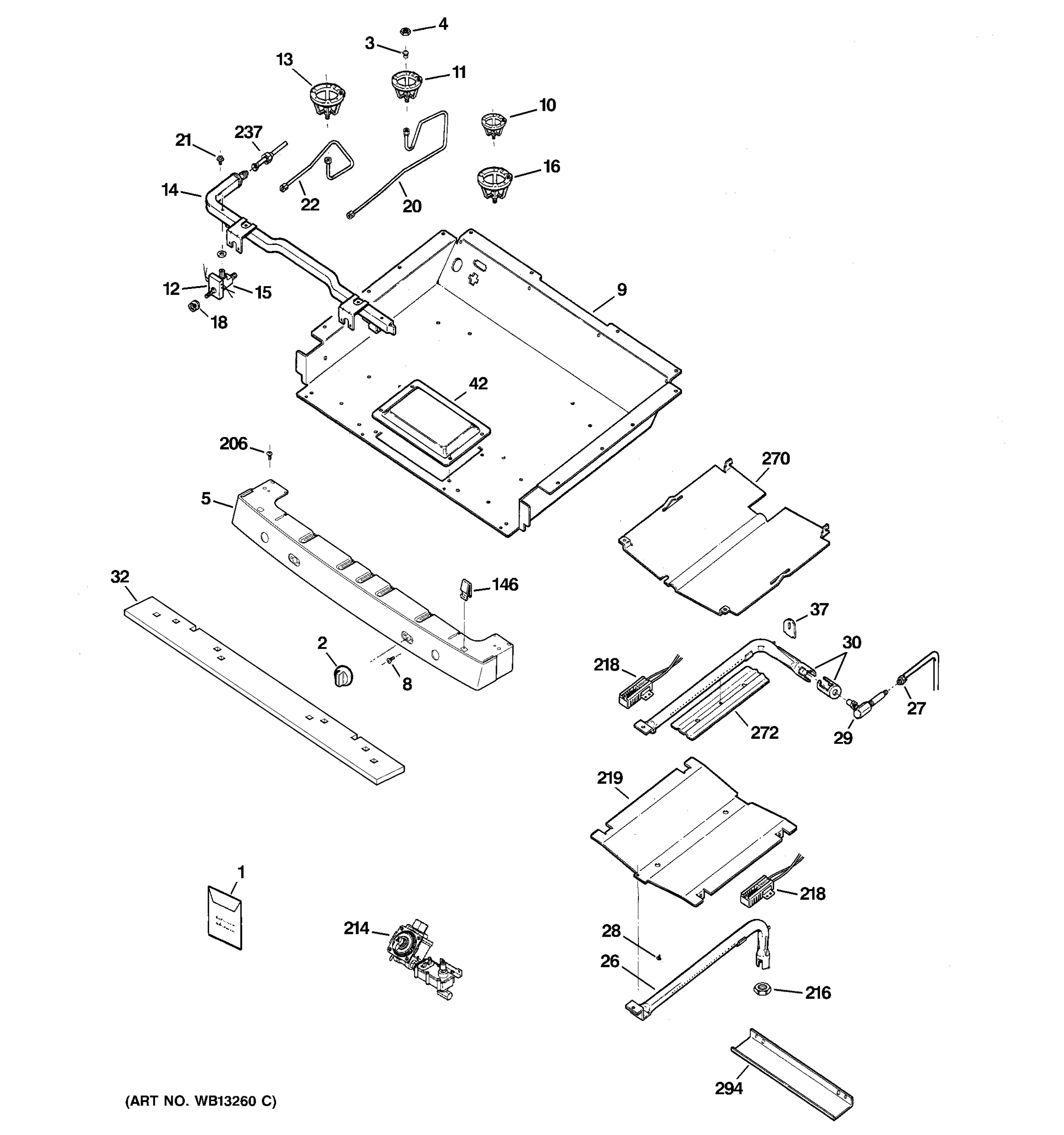 GAS & BURNER PARTS