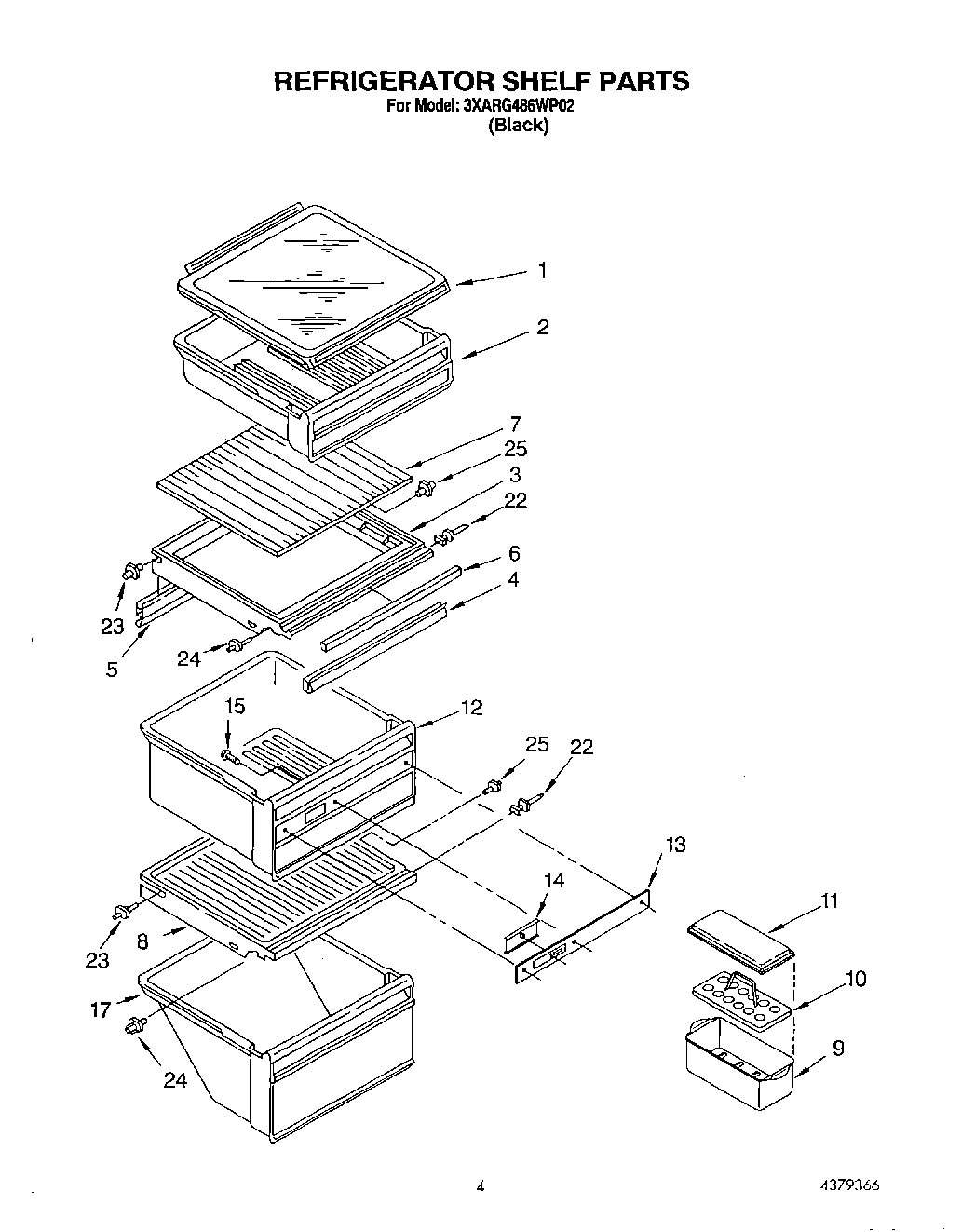 03 - REFRIGERATOR SHELF