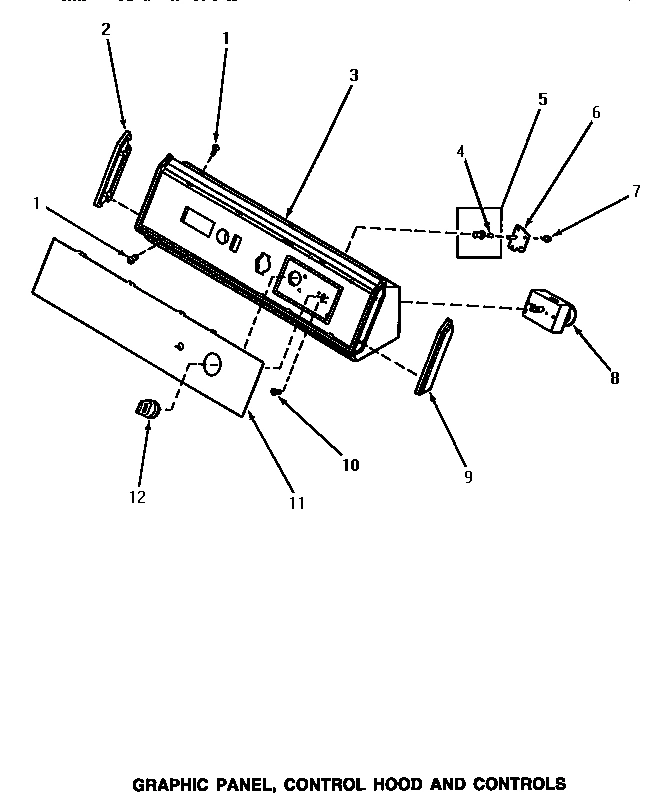 05 - GRAPHIC PANEL, CONTROL HOOD & CONTROLS