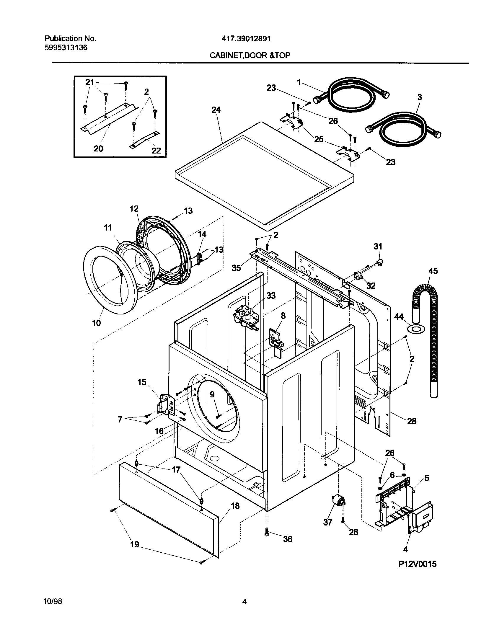 05 - CABINET, DOOR & TOP
