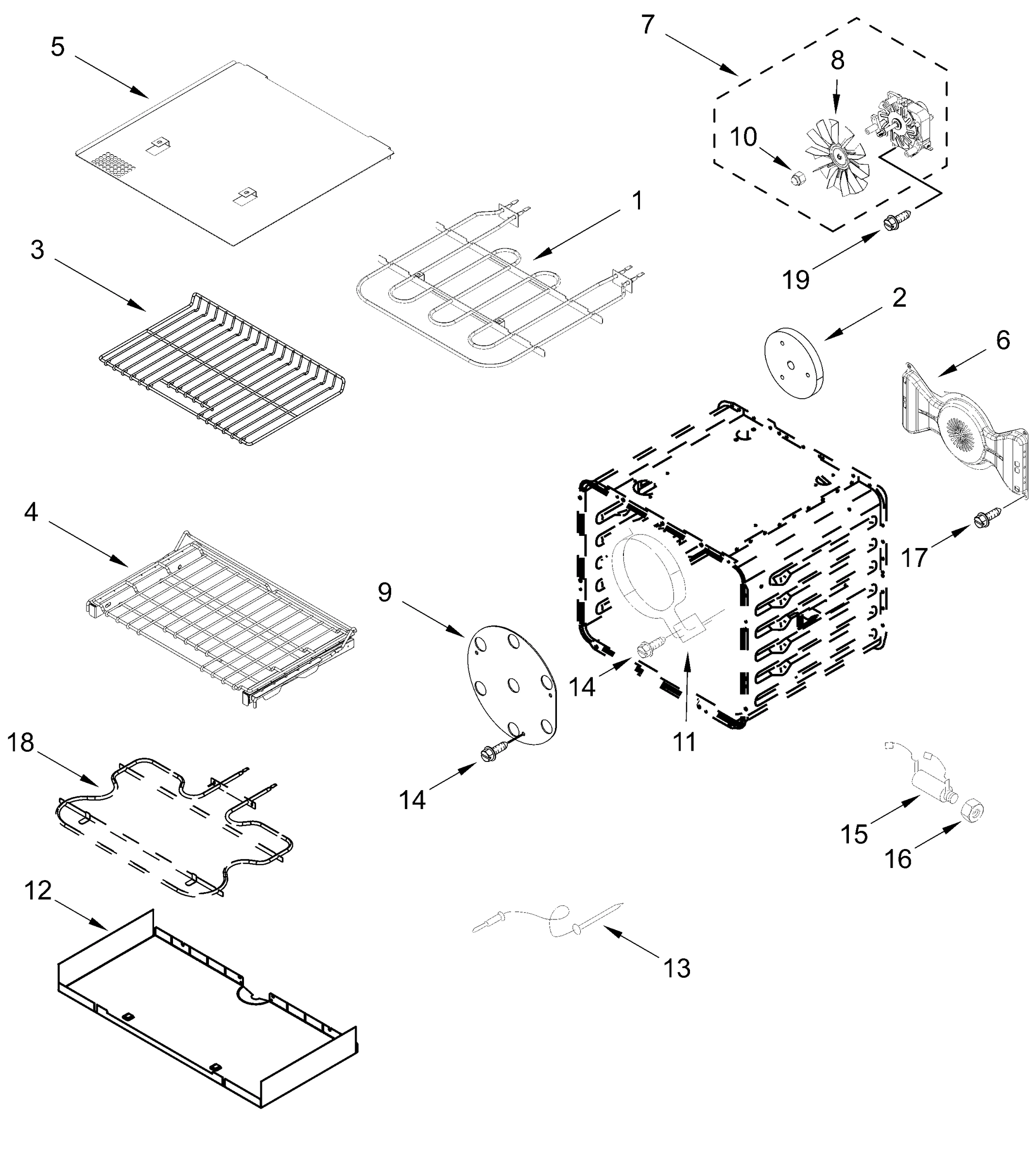 INTERNAL OVEN PARTS