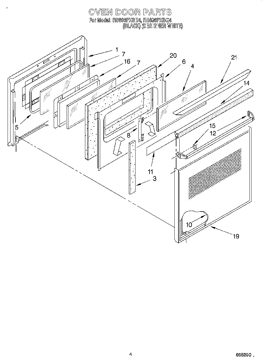 03 - OVEN DOOR