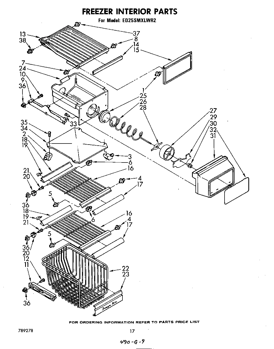 10 - FREEZER INTERIOR