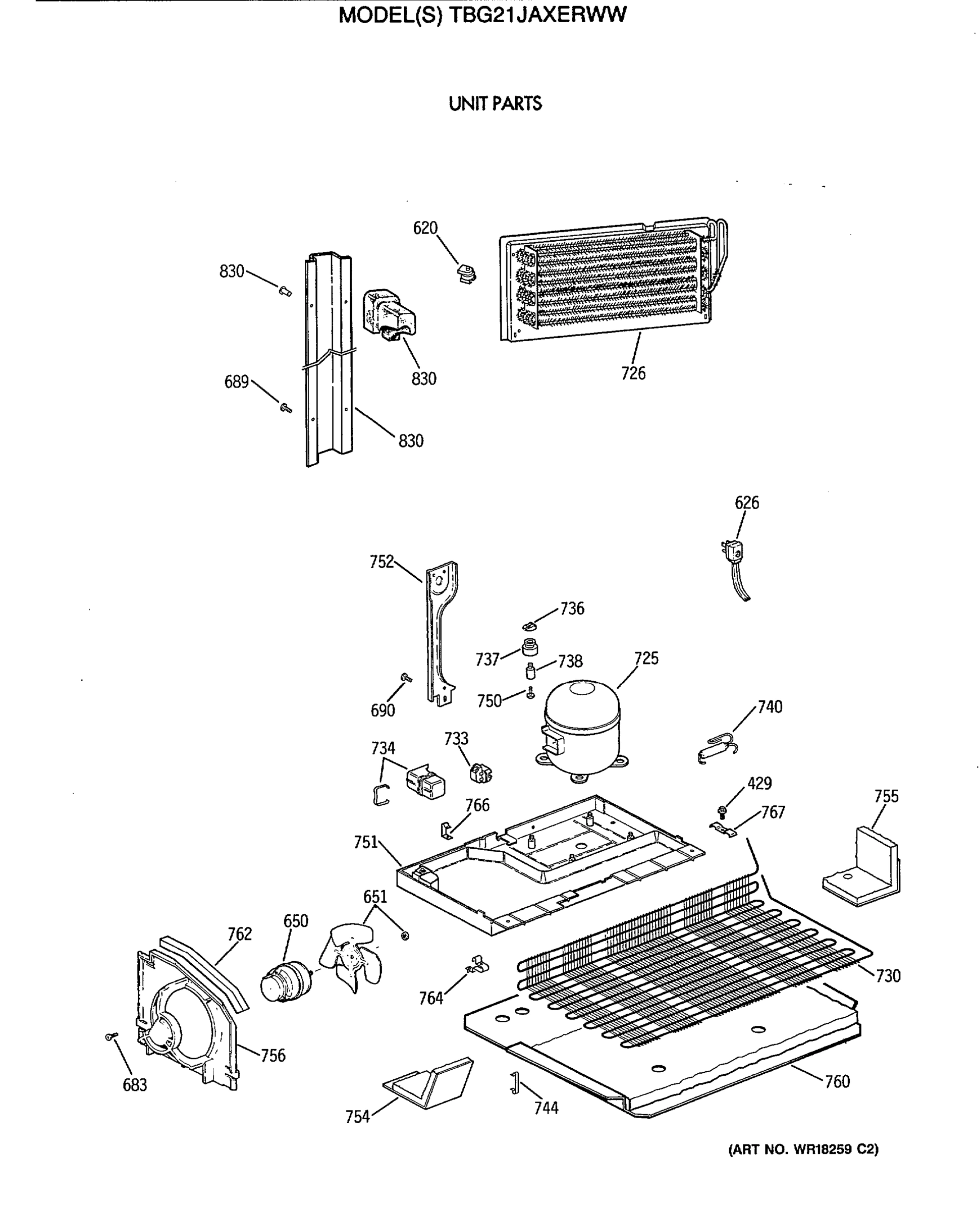 UNIT PARTS