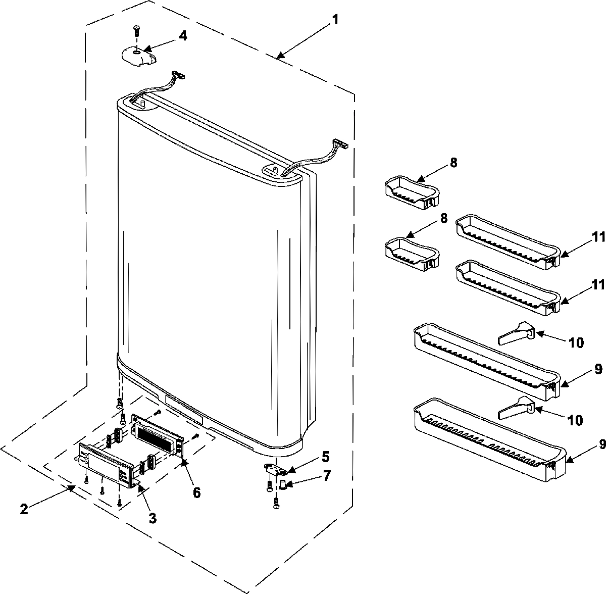 08 - REFRIGERATOR DOOR