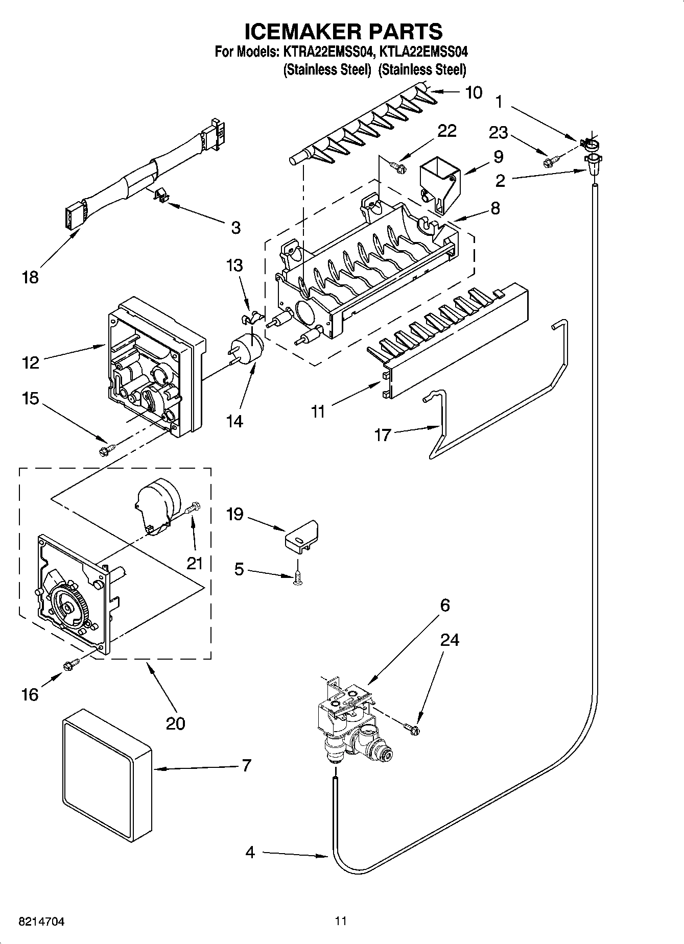 06 - ICEMAKER PARTS