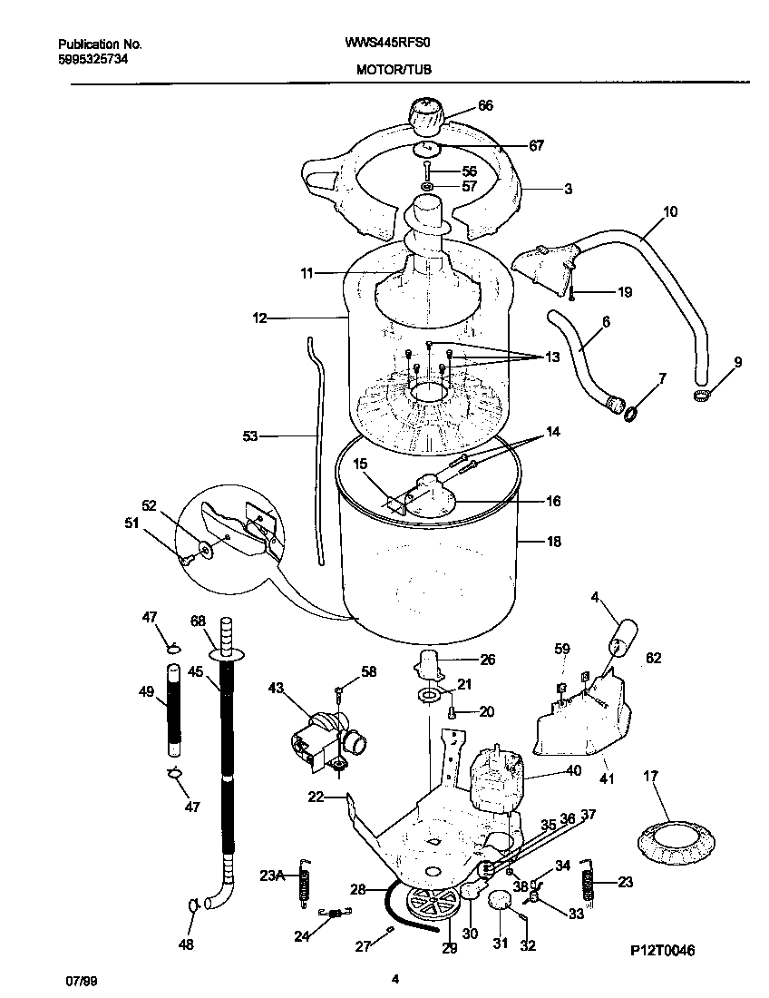 03 - P12T0046 WSHR MTR,HOSE