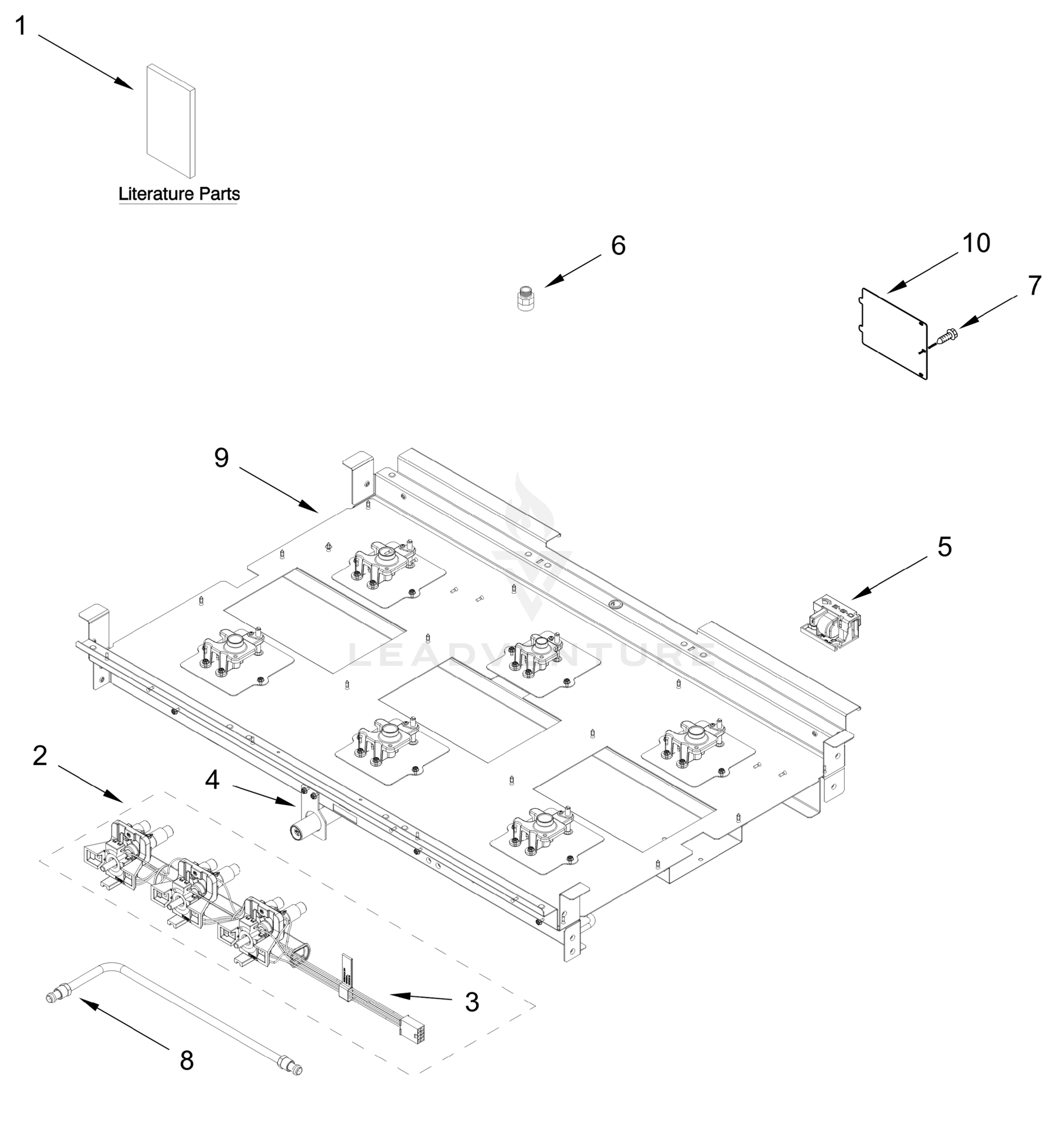 BURNER BOX PARTS