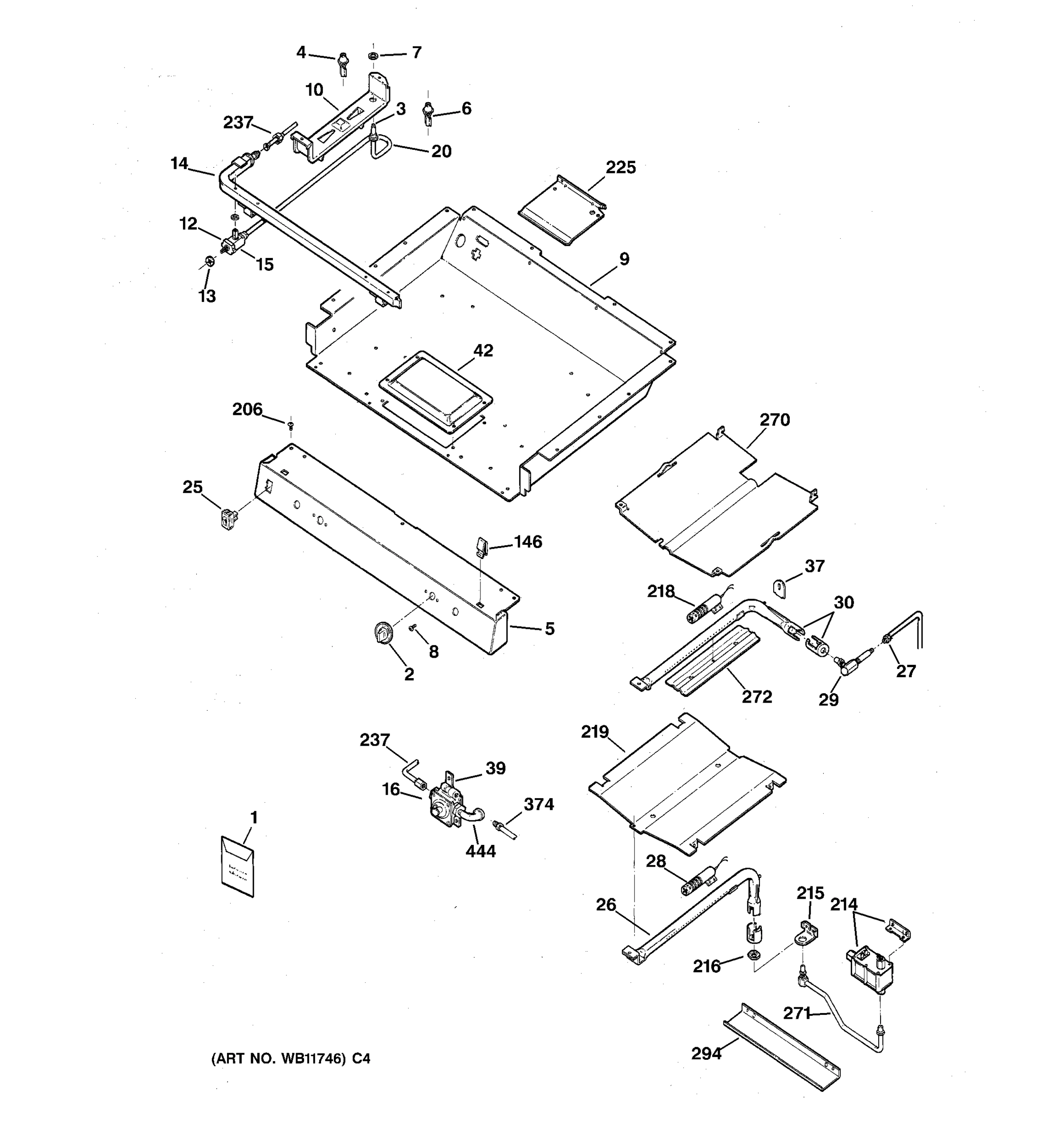 GAS BURNER PARTS