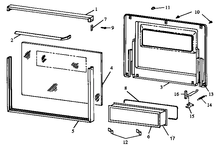 04 - GLASS BROILER DOOR (RWS-RXS)