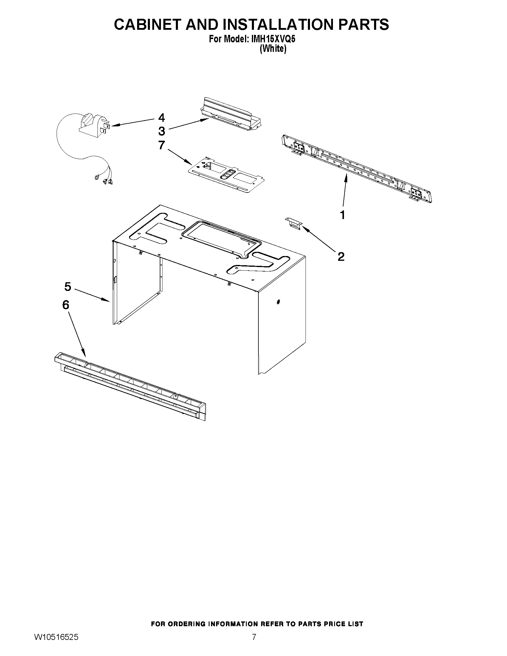 06 - CABINET AND INSTALLATION PARTS