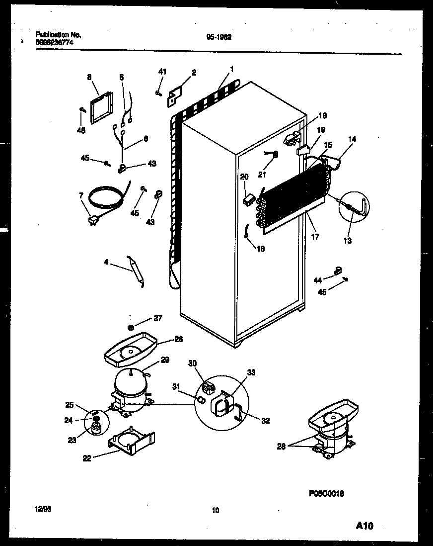 06 - SYSTEM AND AUTOMATIC DEFROST PARTS
