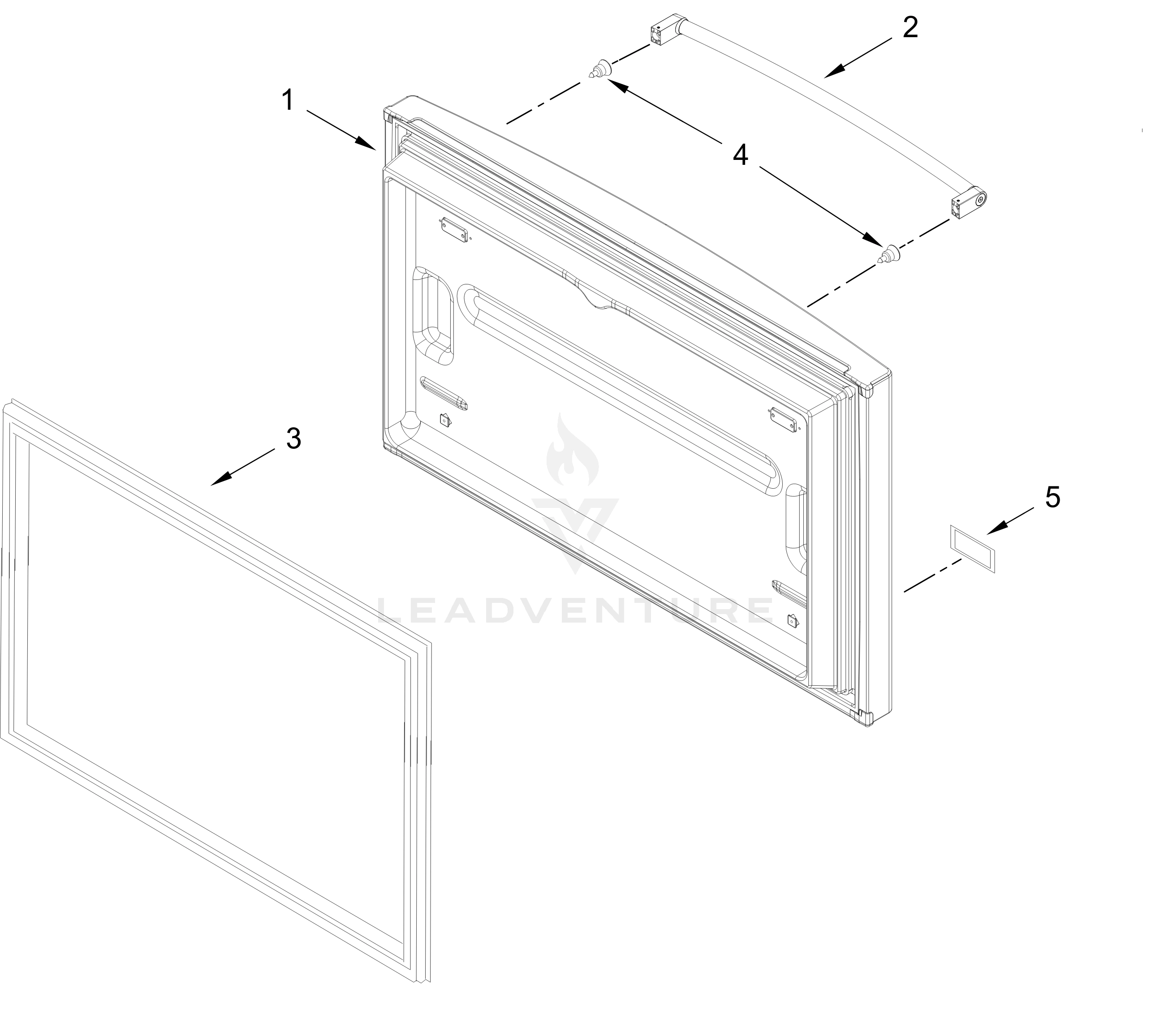 FREEZER DOOR PARTS
