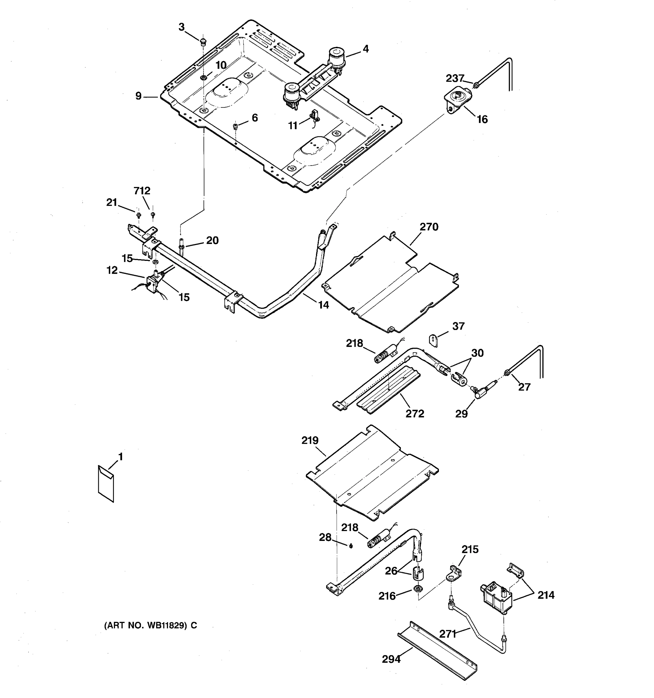 GAS & BURNER PARTS