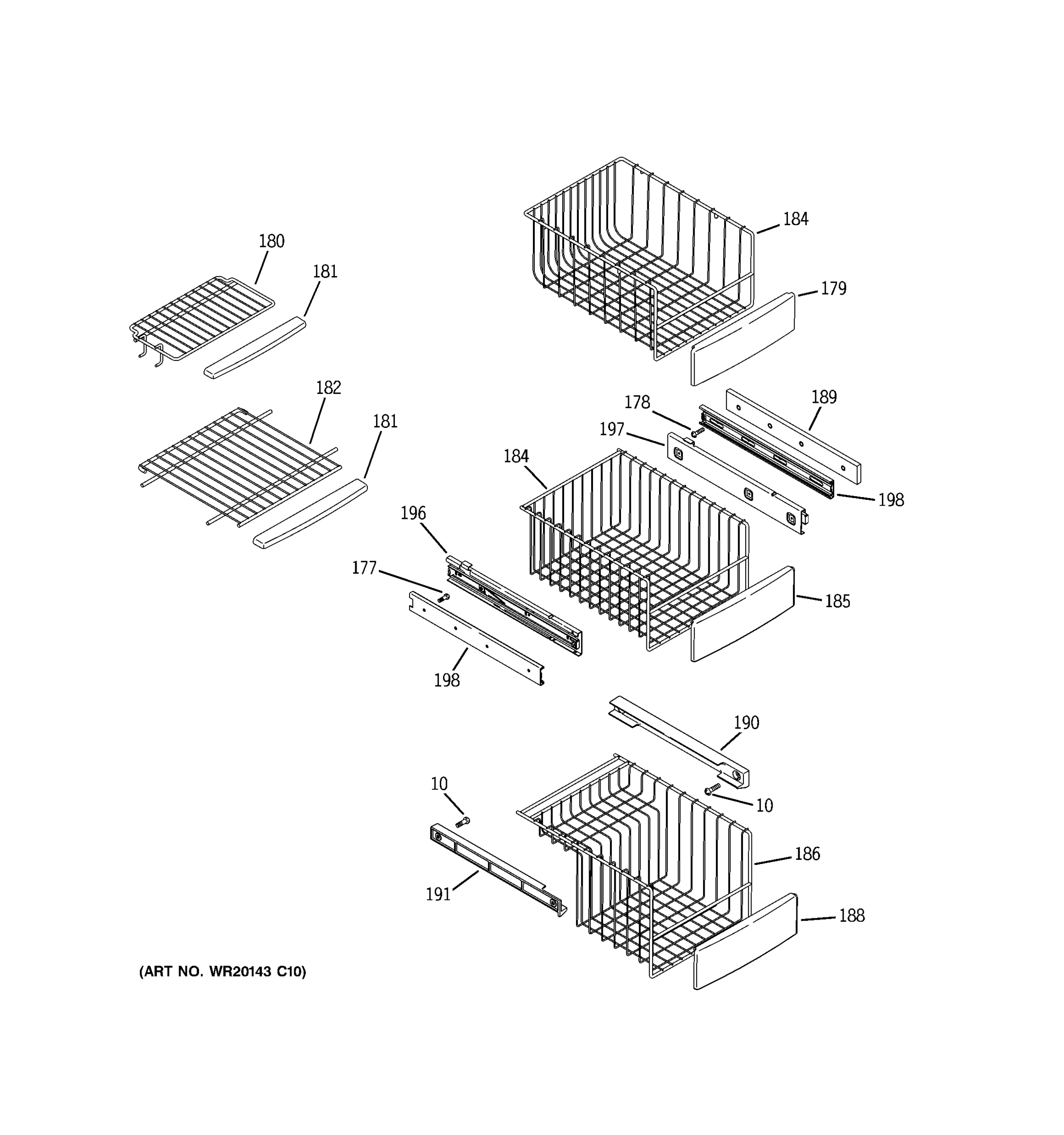FREEZER SHELVES
