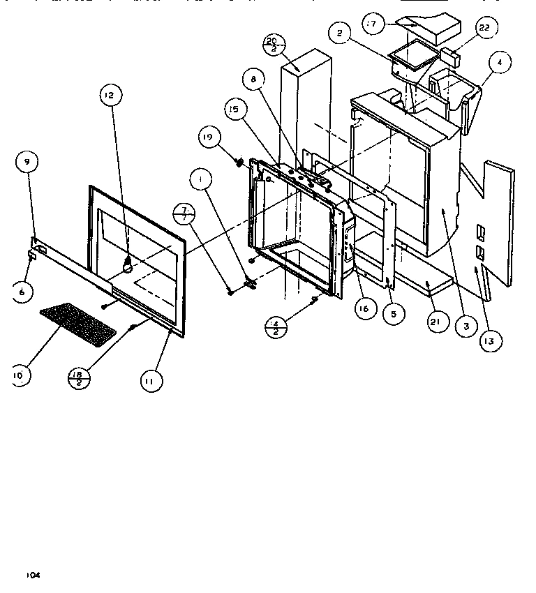 11 - ICE & WATER CAVITY