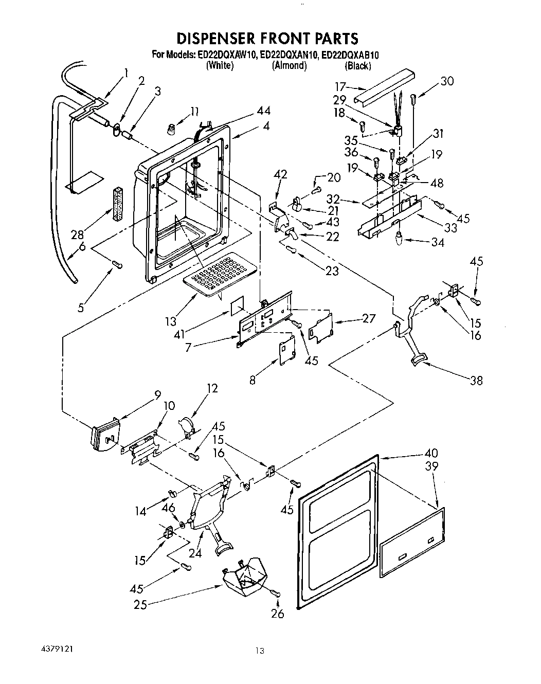 09 - DISPENSER FRONT