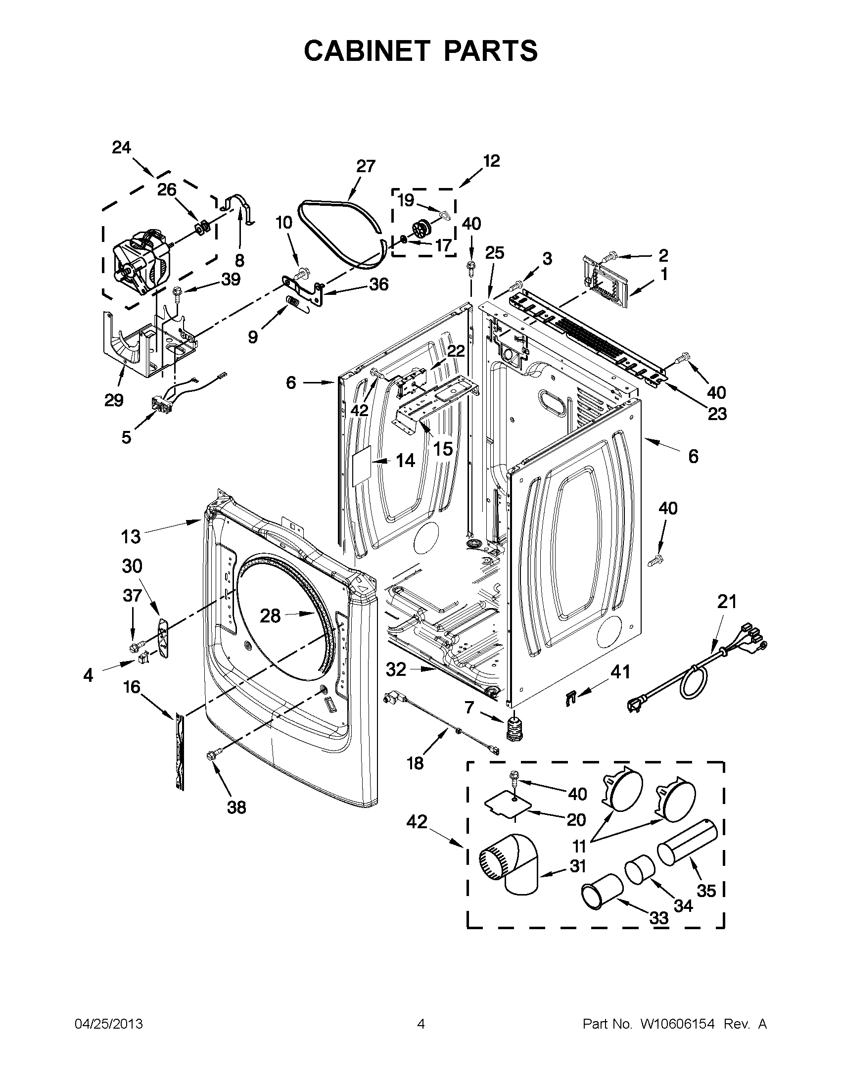 02 - CABINET PARTS