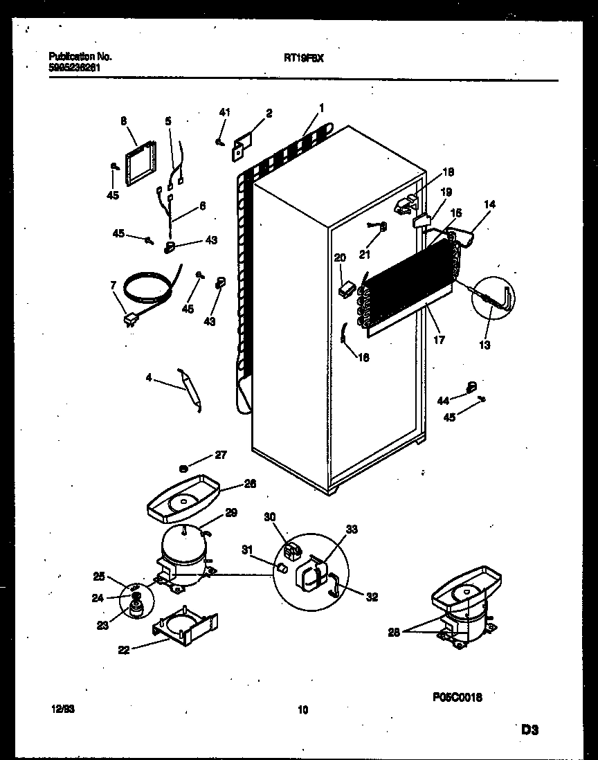 06 - SYSTEM AND AUTOMATIC DEFROST PARTS