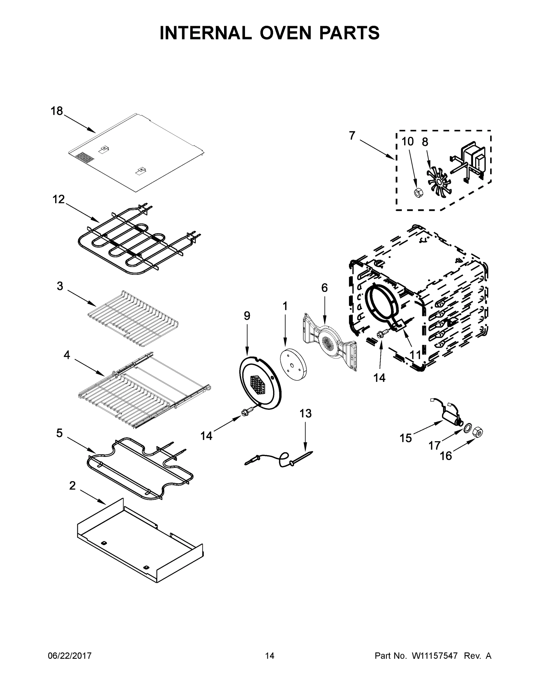 08 - INTERNAL OVEN PARTS