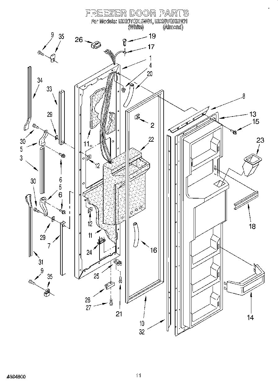 07 - FREEZER DOOR