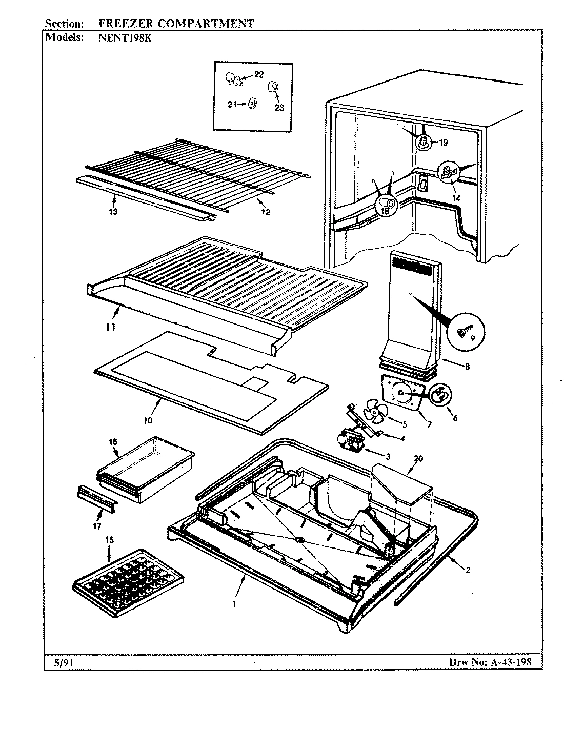 01 - FREEZER COMPARTMENT