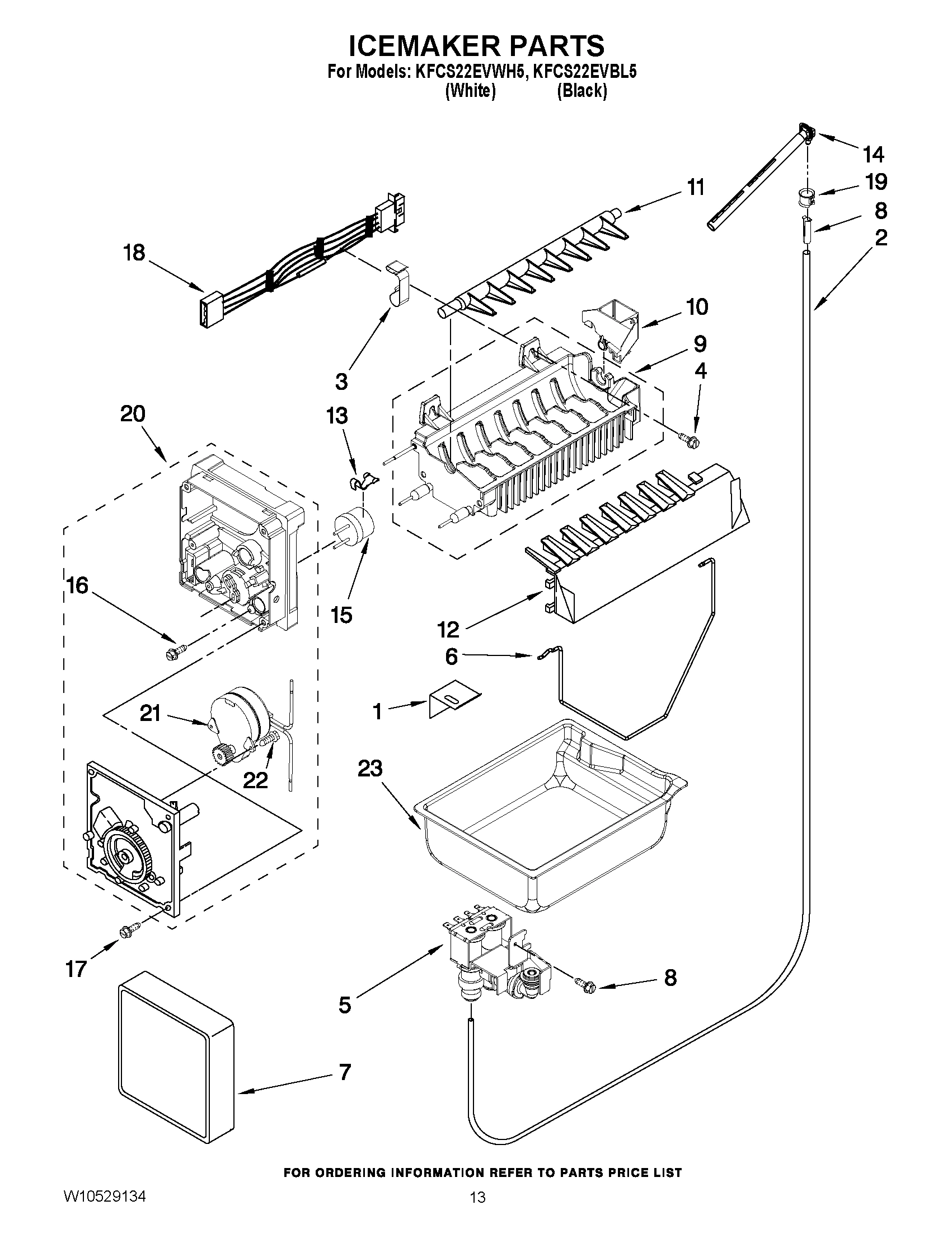 07 - ICEMAKER PARTS