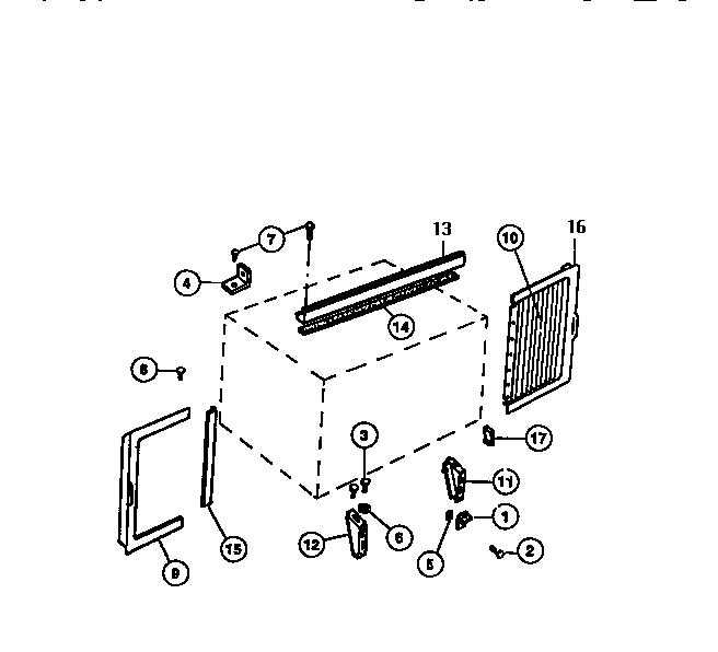 07 - WINDOW MOUNTING PARTS