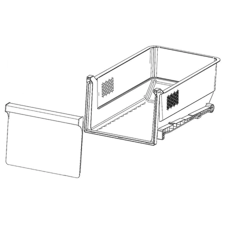 DA97-14709A Samsung Refrigerator Assembly Cas