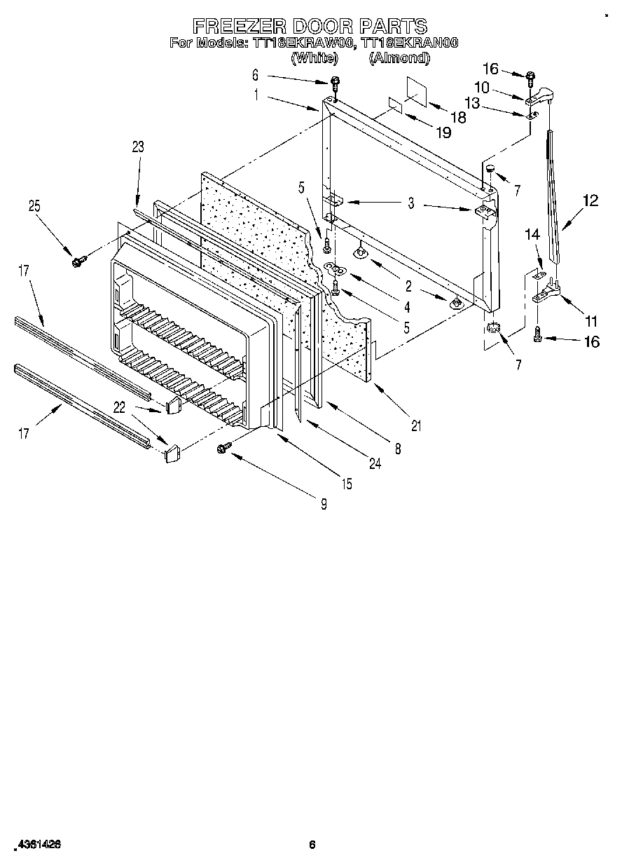 05 - FREEZER DOOR