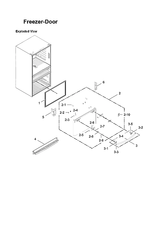 FREEZER-DOOR PARTS